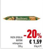 Offerta per Buitoni - Pasta Sfoglia a 1,59€ in Conad