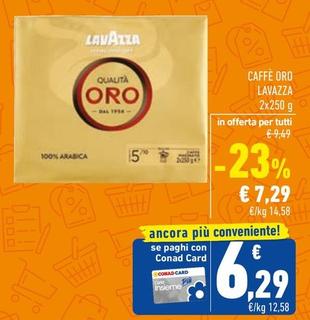 Offerta per Lavazza - Caffè Oro a 7,29€ in Conad