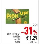 Offerta per Bahlsen - Biscotti Pick-up a 1,29€ in Conad