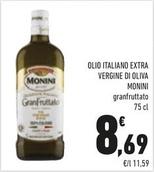 Offerta per Monini - Olio Italiano Extra Vergine Di Oliva a 8,69€ in Conad