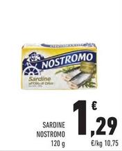 Offerta per Nostromo - Sardine a 1,29€ in Conad City