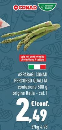 Offerta per Conad Percorso Qualità - Asparagi a 2,49€ in Margherita Conad
