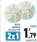 Offerta per Granarolo - Ricotta a 3,58€ in Conad Superstore
