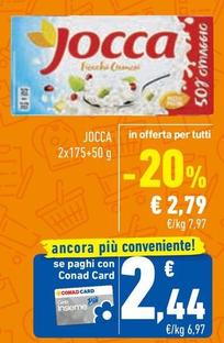 Offerta per Jocca - 2x175+50 G a 2,79€ in Conad Superstore