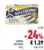 Offerta per Nostromo - Sardine a 1,29€ in Conad Superstore