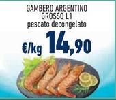 Offerta per Gambero Argentino Grosso a 14,9€ in Conad Superstore