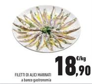 Offerta per Filetti Di Alici Marinati a 18,9€ in Conad Superstore
