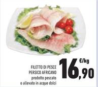 Offerta per Filetto Di Pesce Persico Africano a 16,9€ in Conad Superstore