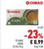 Offerta per Conad - Tè Verde  a 0,99€ in Conad Superstore