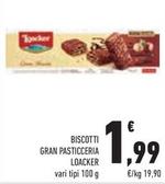 Offerta per Loacker - Biscotti Gran Pasticceria a 1,99€ in Conad Superstore
