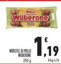 Offerta per Wuber - Würstel Di Pollo Wüberone a 1,19€ in Conad Superstore