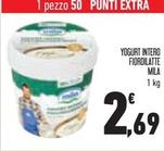 Offerta per Mila - Yogurt Intero Fiordilatte a 2,69€ in Conad Superstore