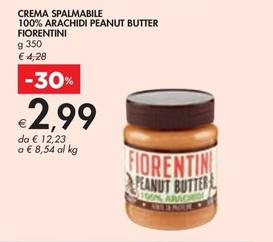 Offerta per Fiorentini - Crema Spalmabile 100% Arachidi Peanut Butter a 2,99€ in Bennet