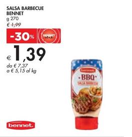 Offerta per Bennet - Salsa Barbecue a 1,39€ in Bennet