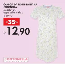 Offerta per Cotonella - Camicia Da Notte Fantasia a 12,9€ in Bennet