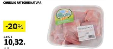 Offerta per Fattorie Natura - Coniglio a 10,32€ in Coop