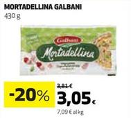 Offerta per Galbani - Mortadellina a 3,05€ in Coop