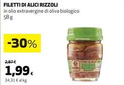 Offerta per Rizzoli - Filetti Di Alici a 1,99€ in Coop
