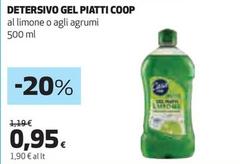 Offerta per Coop - Detersivo Gel Piatti a 0,95€ in Coop