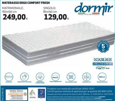 Offerta per Dormir - Materasso Ergo Comfort Fresh a 129€ in Ipercoop