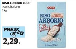 Offerta per Coop - Riso Arborio a 2,29€ in Ipercoop