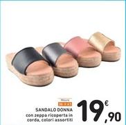 Offerta per Sandalo Donna a 19,9€ in Conad Superstore