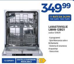 Offerta per Hyundai - Lavastoviglie LMHN-12B121 a 349,99€ in Sinergy