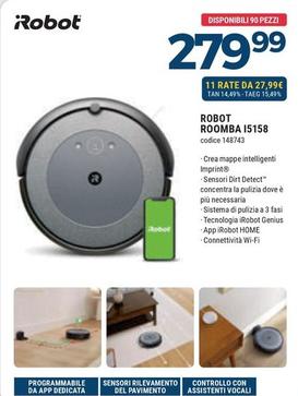 Offerta per IRobot - Roomba I5158 a 279,99€ in Sinergy