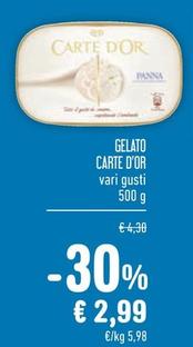 Offerta per Algida - Gelato Carte D'Or a 2,99€ in Spazio Conad