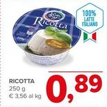 Offerta per Ricotta a 0,89€ in Todis
