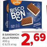 Offerta per Loving - 8 Sandwich Alla Panna a 2,69€ in Todis