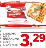 Offerta per Lasagna Alla Bolognese a 3,29€ in Todis