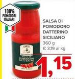 Offerta per L'arte Delle Specialità - Salsa Di Pomodoro Datterino Siciliano a 1,15€ in Todis