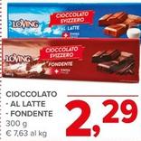 Offerta per Cioccolato a 2,29€ in Todis