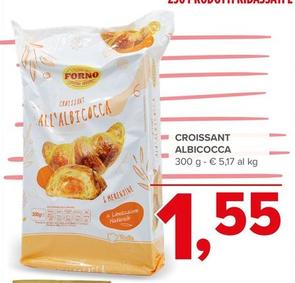 Offerta per I Tesori Del Forno - Croissant Albicocca a 1,55€ in Todis