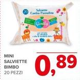 Offerta per Gently - Mini Salviette Bimbo a 0,89€ in Todis