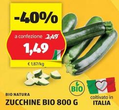 Offerta per Bio Natura - Bio Zucchine Bio a 1,49€ in Aldi