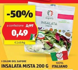 Offerta per I Colori Del Sapore - Insalata Mista a 0,49€ in Aldi