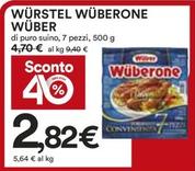 Offerta per Wurstel a 2,82€ in Coop
