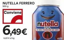 Offerta per Nutella a 6,49€ in Coop