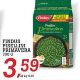 Offerta per Findus - Pisellini Primavera a 3,59€ in Superstore Coop