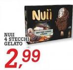 Offerta per Nuii - 4 Stecchi Gelato a 2,99€ in Superstore Coop