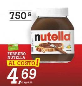 Offerta per Ferrero - Nutella a 4,69€ in Superstore Coop