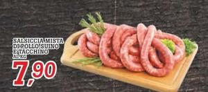 Offerta per Salsiccia Mista Dipollo Suino Etacchino a 7,9€ in Superstore Coop