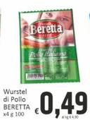 Offerta per Beretta - Wurstel Di Pollo a 0,49€ in PaghiPoco