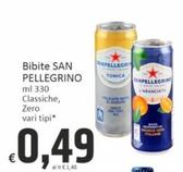 Offerta per San Pellegrino - Bibite a 0,49€ in PaghiPoco