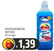 Offerta per Mitiko - Ammorbidente a 1,39€ in PaghiPoco