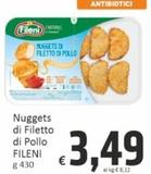 Offerta per Fileni - Nuggets Di Filetto Di Pollo a 3,49€ in PaghiPoco