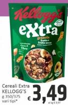 Offerta per Kelloggs - Cereali Extra a 3,49€ in PaghiPoco