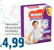 Offerta per Huggies - Pannolini Mutandina a 4,99€ in PaghiPoco